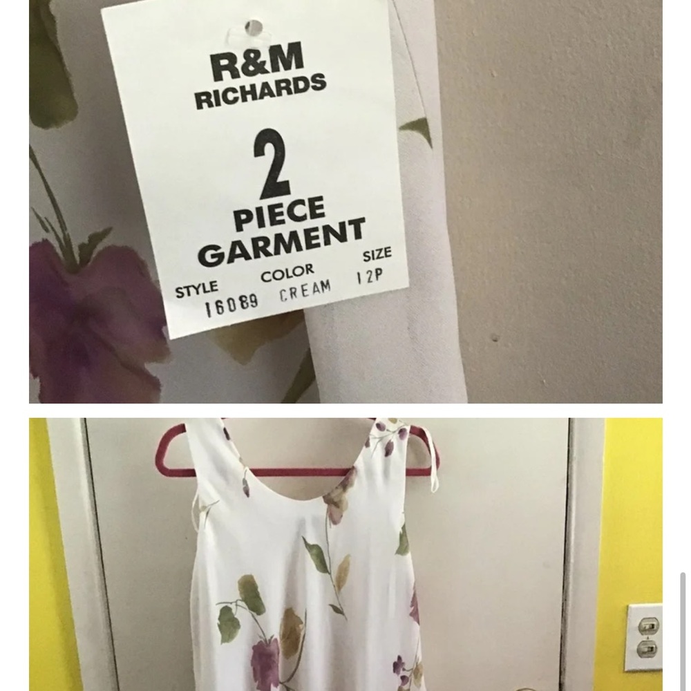 Spring NWT Two piece dress outfit